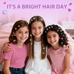 ADXVR Kids enjoy a DIY styling session with glitter gems.