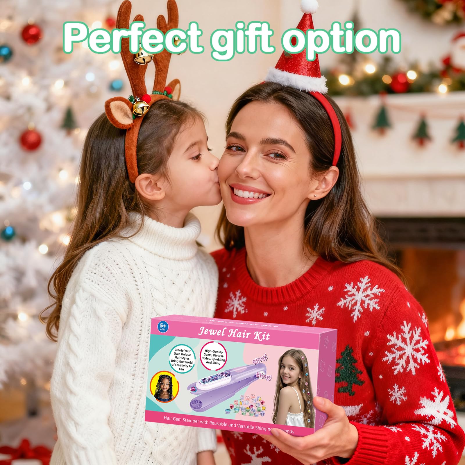 ADXVR Kid-friendly design enables imaginative hair creations in minutes.