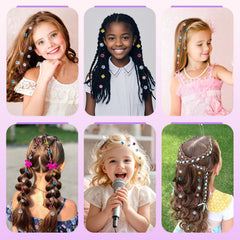 ADXVR Reusable diamonds kit supports creative, long-lasting hair accessories.