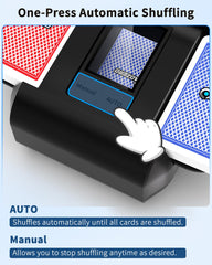 ADZERD auto and semi-auto buttons showcase simple operation for multiple decks