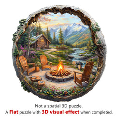 Aeekdook wooden puzzle assembly challenge enhances problem-solving fun.