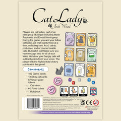 AEG Cat Lady Board Game cards drafting close-up shows colorful cards.