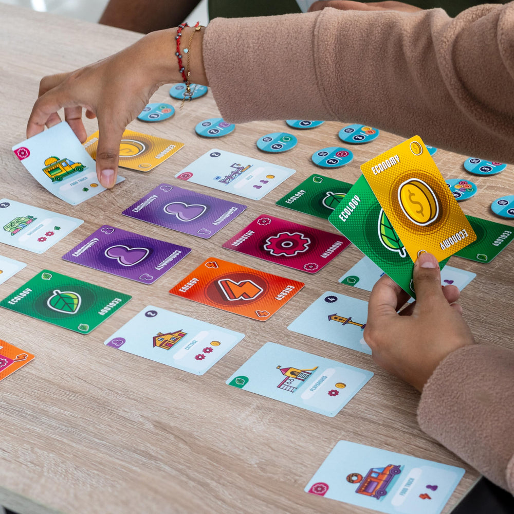 AEG Point City family game night: setup and play for memorable evenings.