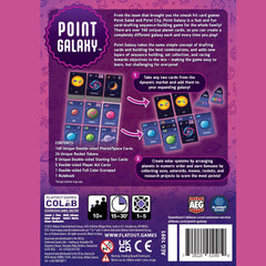 AEG Point Galaxy scorepad showing bright color tracking