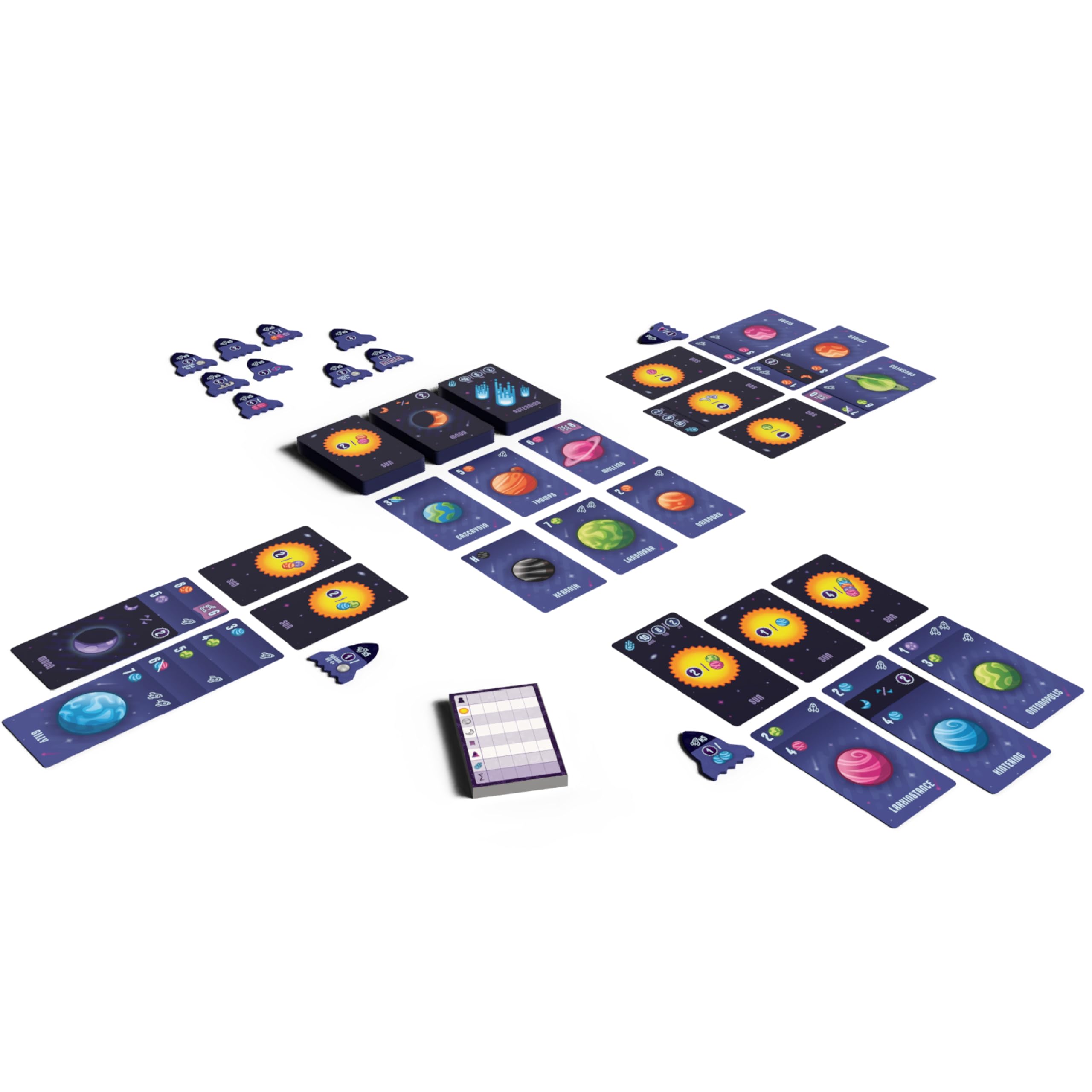 AEG Point Galaxy tokens providing tactile gameplay rewards