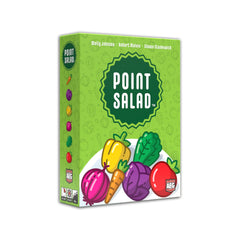 AEG Point Salad box front, award branding for family play.