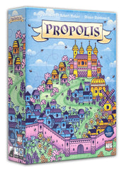 AEG Propolis small-box setup enabling quick, accessible gameplay for families.