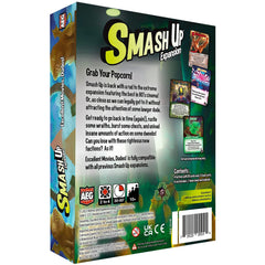 AEG Smash Up: Excellent Movies, Dudes! time travel visuals spark retro strategy and fast rounds.