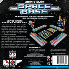 AEG Space Base engine-building moment showing ship activation and engine synergy.