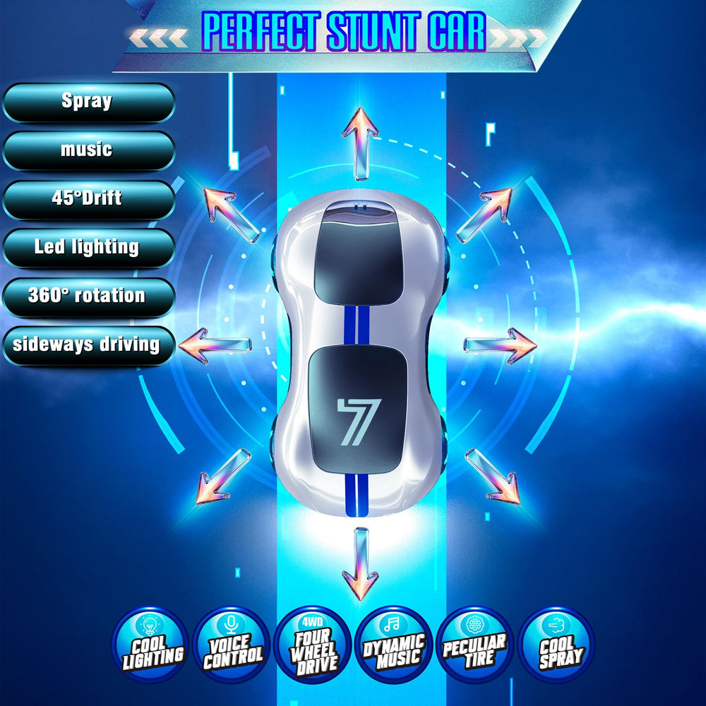 AEROQUEST gesture car 360 degree drift action delivers dramatic spins