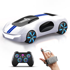 AEROQUEST gesture car front view showcases futuristic styling and dual control usability