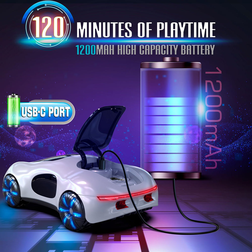 AEROQUEST gesture car wrist sensor mode enables hands free stunt control