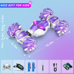 AEROQUEST gesture-sensing RC stunt car battery pack for extended play sessions