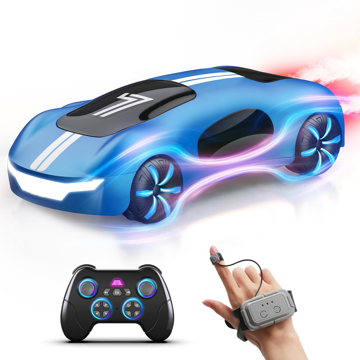 AEROQUEST gesture-sensing remote car for precise control during thrilling play.