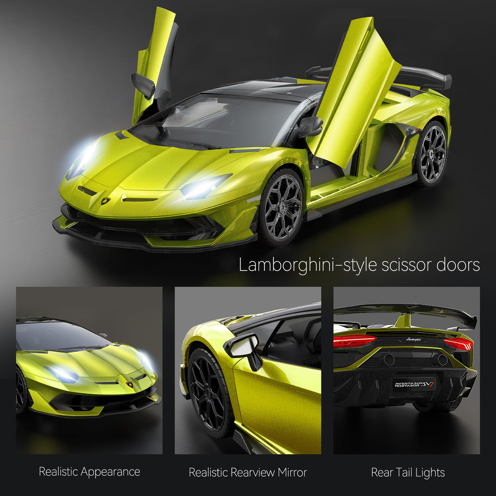 Aeroquest Lamborghini RC Car durable ABS body built for active kids