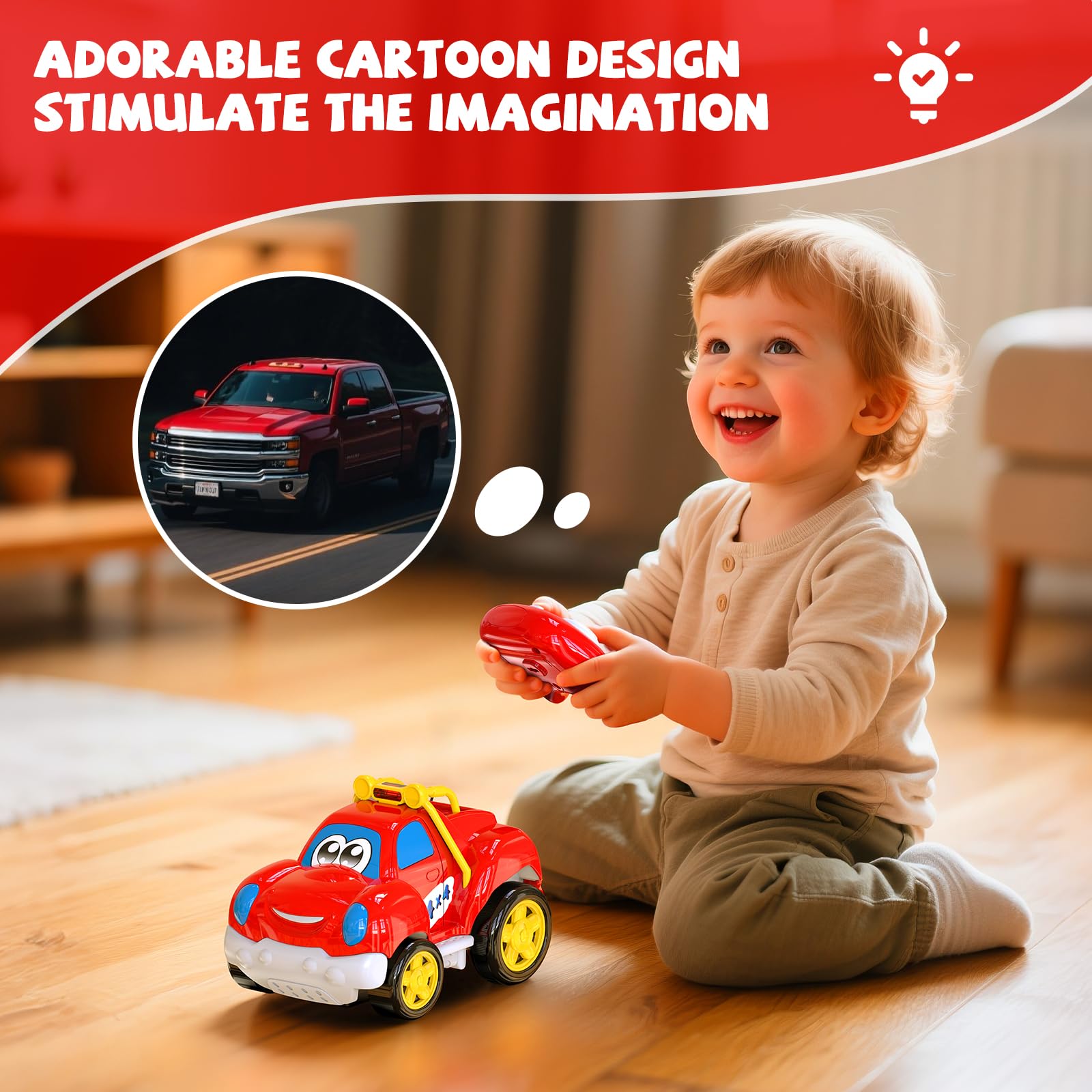 AEROQUEST ABS plastic construction keeps surfaces smooth and safe for toddlers.