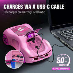 Aeroquest Type-C charging makes quick recharges convenient between runs.