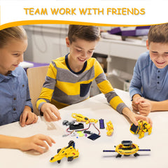 AESGOGO 190-pieces-set offers a comprehensive build challenge with labeled parts.