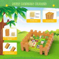 AESGOGO family time bonding through collaborative magnetic block play