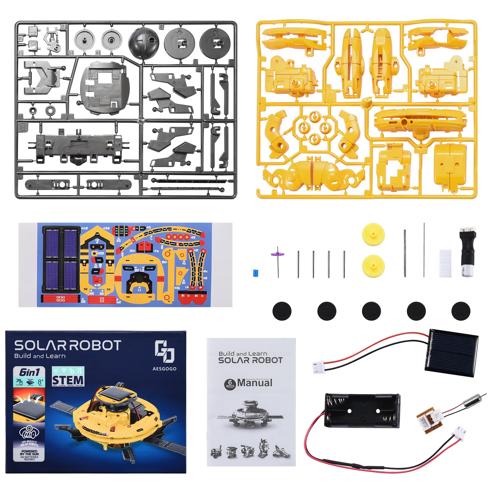 AESGOGO gift-pack-christmas-birthday highlights a versatile STEM present for young makers.
