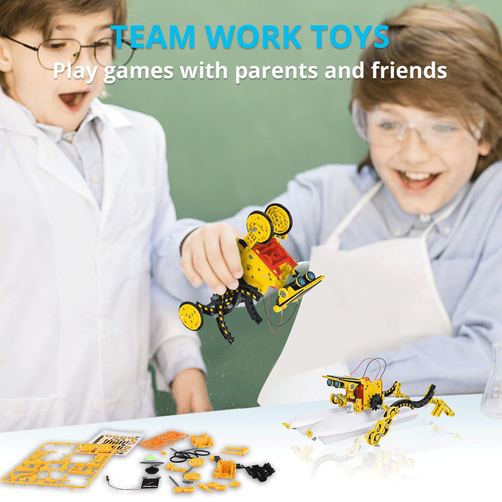 AESGOGO robot stickers and design options to personalize models.