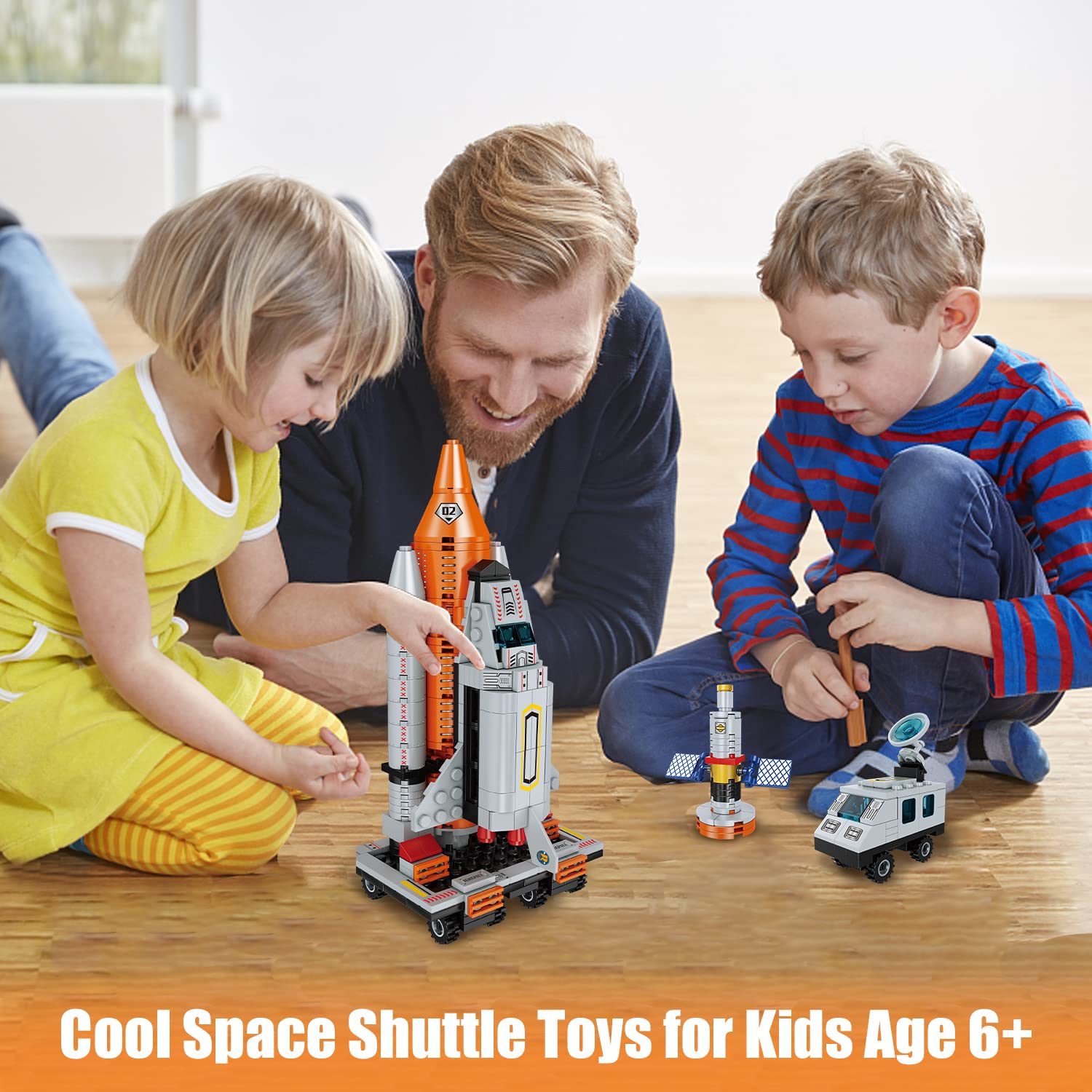 AESGOGO satellite model promotes exploration concepts through hands-on building.