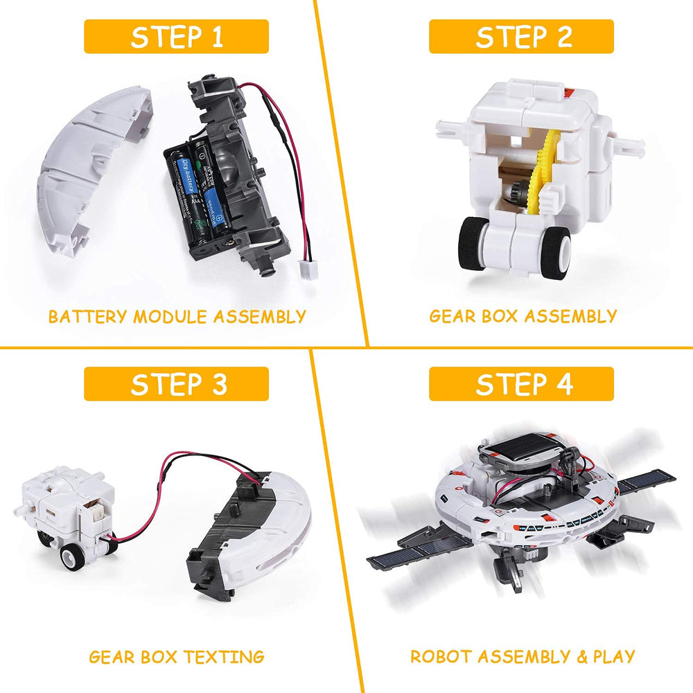 AESGOGO Space Fleet explorer model encourages teamwork and engineering thinking.