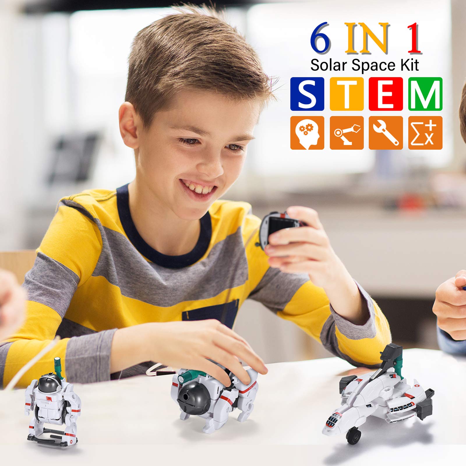 AESGOGO Space Fleet robot dog kit for hands-on building and problem solving.