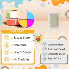 Aestd-ST compartment box keeps colors separated for mess-free crafting.