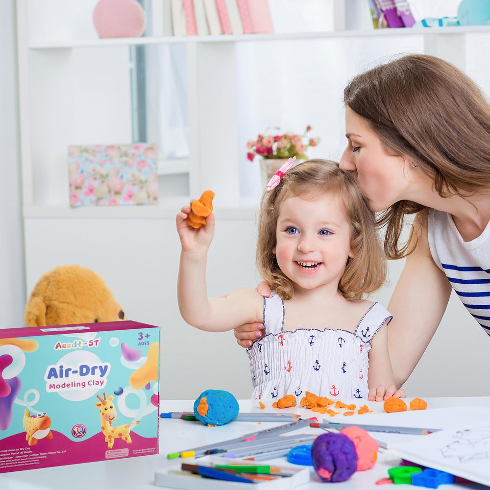 Aestd-ST safe, eco-certified clay, suitable for children three and up.