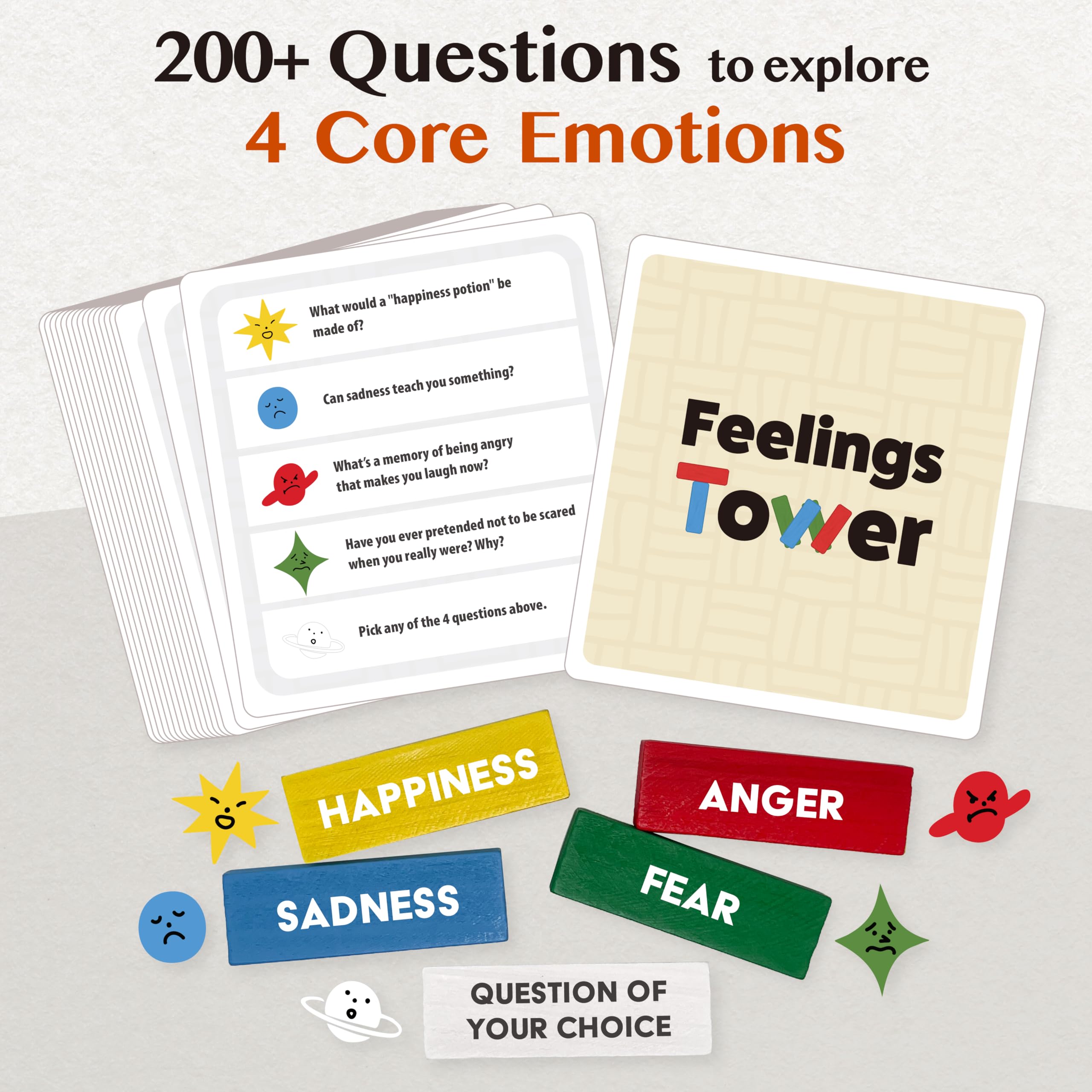 AESTHEC Feelings Tower used in a therapy session with kids