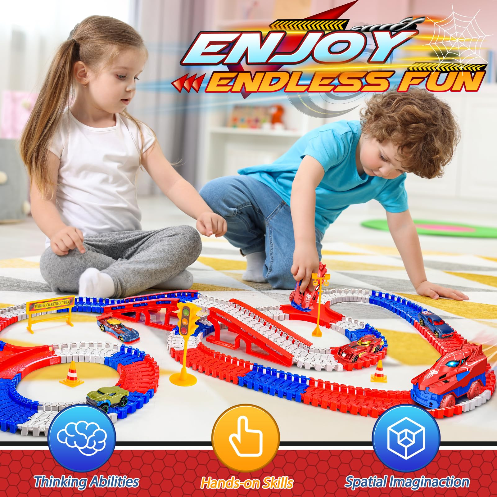 Aetyni Spider Track Bridge Parts provide sturdy crossings for dynamic tracks.