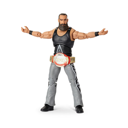 AEW Brodie Lee figure front view for display and collection.