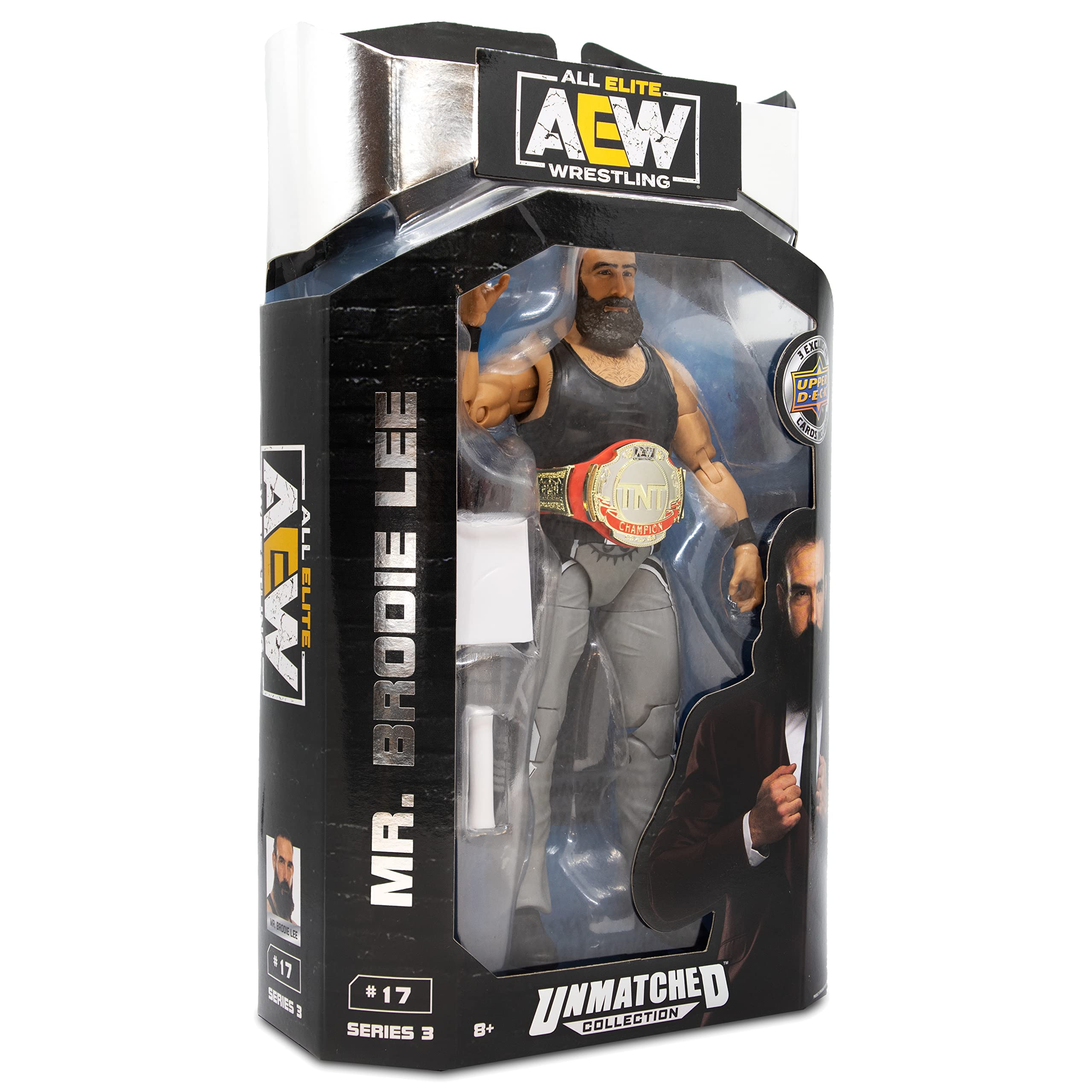 AEW Unmatched Series 3 packaging suitable for collectors.