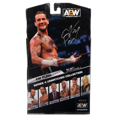 AEW series 4 Punk with official Jazwares license ensures authenticity.