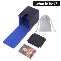 AFIING deck box includes two dividers and a top loader for sorting