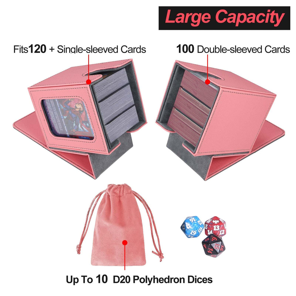 AFIING drawstring bag securely holds up to 10 D20 dice