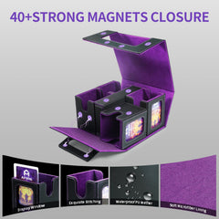 AFIING Magnetic-closure deck box delivers secure, durable construction for long-term use.