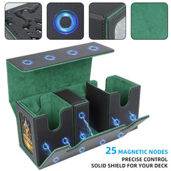 AFIING MTG Commander dice token compartment keeps game components together.