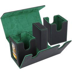 AFIING MTG Commander inner microfiber lining protects cards during transport.