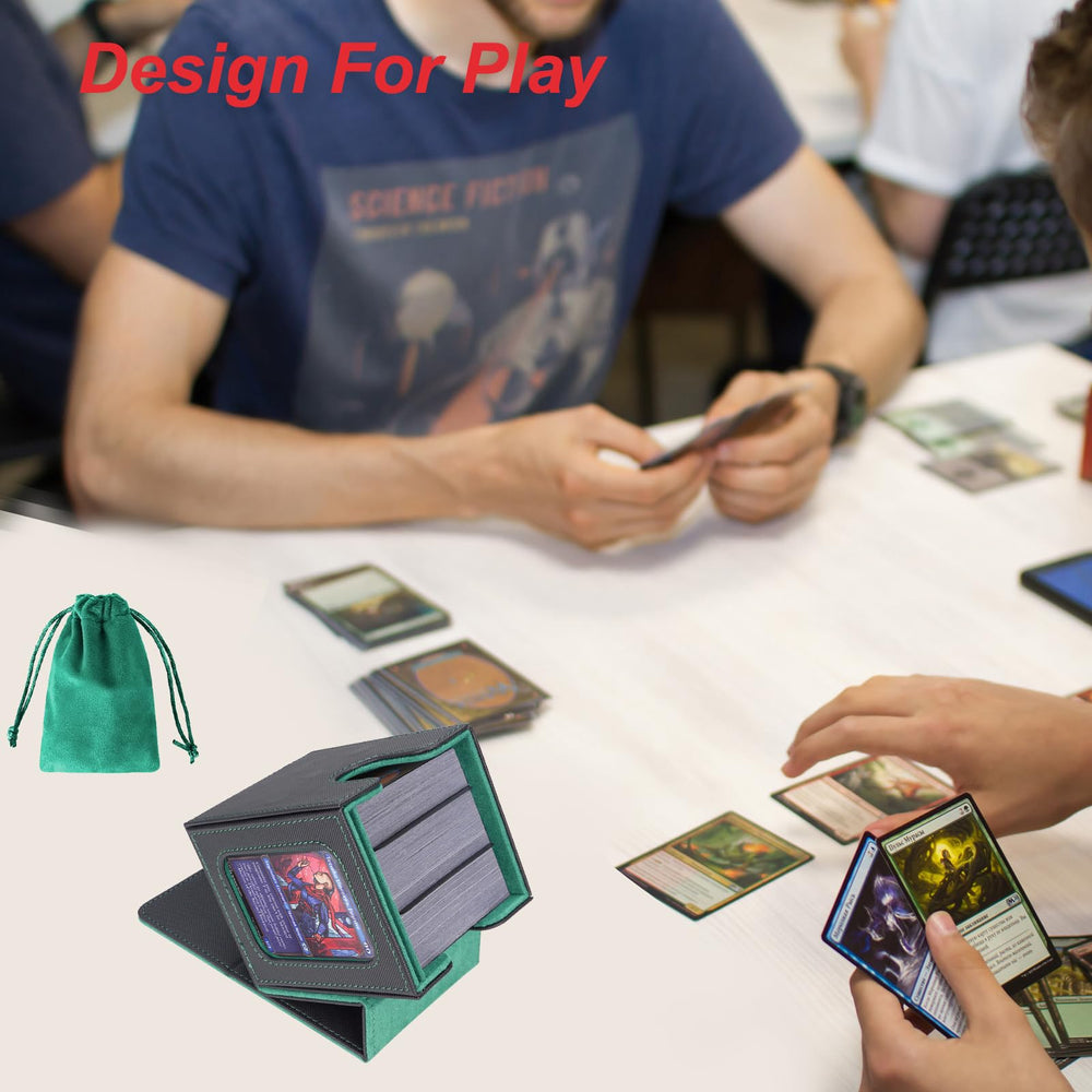 AFIING two dividers help separate decks for easy setup.