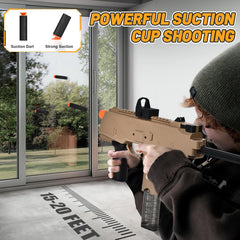 Afqjf vertical grip aids stable aim during fast-action play.