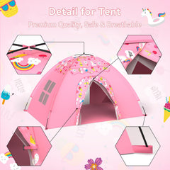 AFUNX extra-large 70x45x43 inch space fits 2–4 kids.