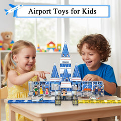 AFUNX Magnetic Tiles compatible with major brands — easy expansion for endless constructing possibilities.