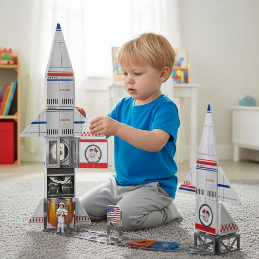 AFUNX astronaut figures add imaginative space missions for creative storytelling.