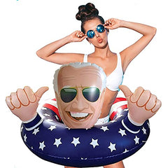 AGANS 42-inch pool float ring for relaxed lounging and sunny pool days
