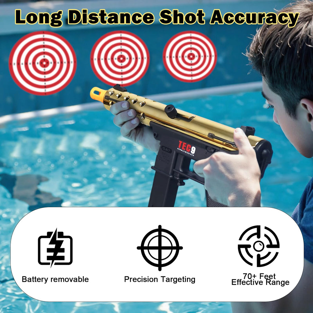 Agard gel ball blaster high-speed-magazine boosts rapid splatters.
