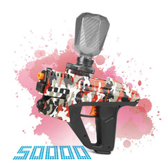 Agard Gel Blaster with digital display showing real-time shot count