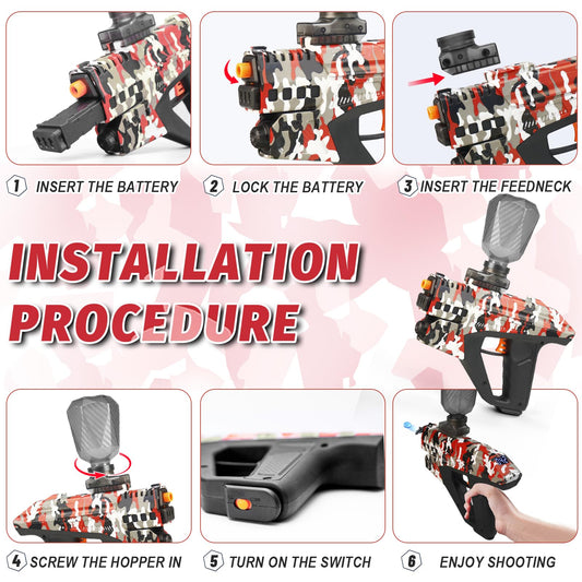 Agard Gel Blaster premium grip with weighted blocks for realistic handling