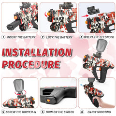 Agard Gel Blaster premium grip with weighted blocks for realistic handling